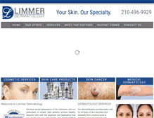 Tablet Screenshot of limmerdermatology.com